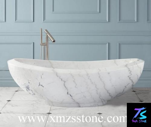 marble stone bathtub