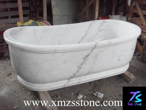 marble stone bathtub