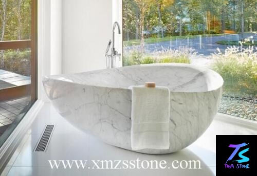 marble stone bathtub