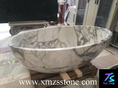 marble stone bathtub