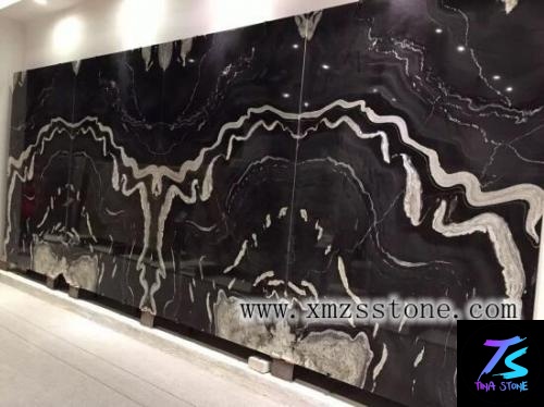 China marble Mousse Black