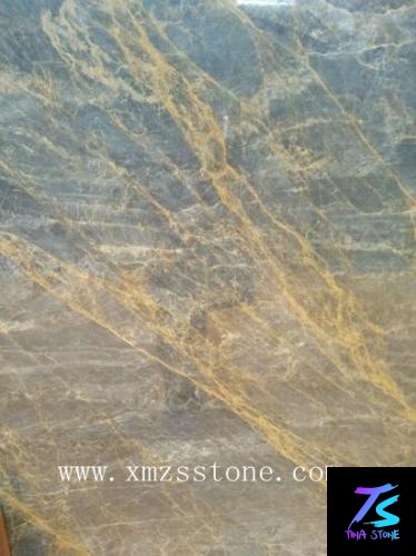 Gold Blue Marble China marble Stone