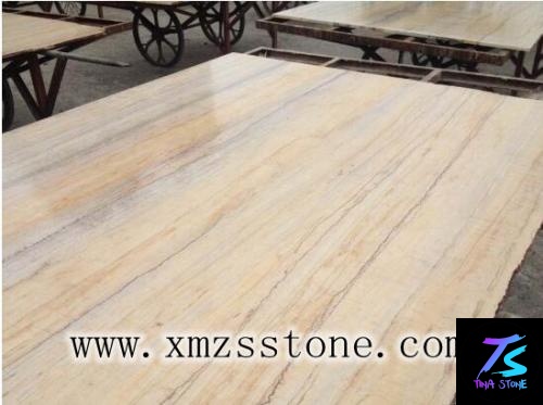 Gingkos Sandalwood, China marble Stone