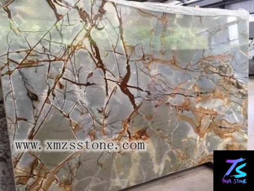 Imported Granite, Rome Blue slabs