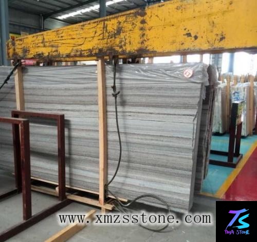 Packing & Loading Container marble granite  slabs Wooden Crates Plastic sheet