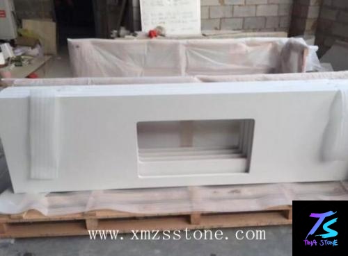 Packing & Loading Container marble granite tiles Wooden Crates Plastic sheet