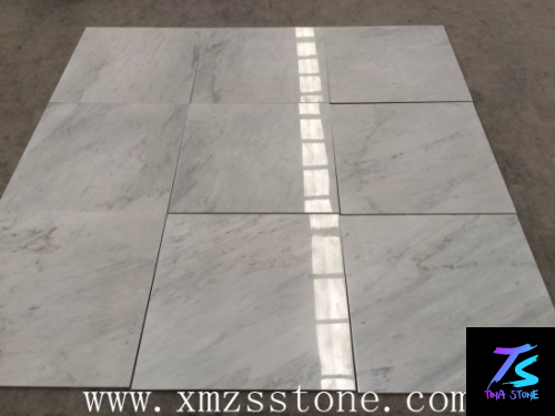 marble composite tiles, Cararra White