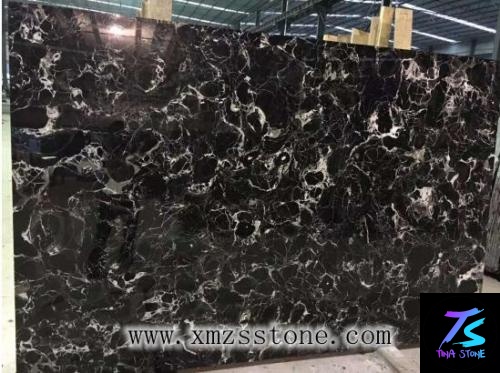 Black Ice Dapple China marble Stone