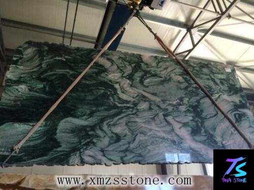 Green VERDE LAPONIA Slabs