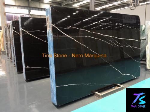 Nero marquina slabs China marble Stone