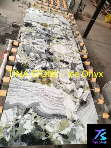 Ice Onyx, China marble Stone slabs