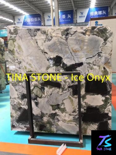 Ice Onyx, China marble Stone slabs Floor