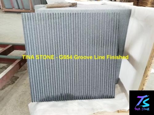 G654 Granite Groover Line Finished