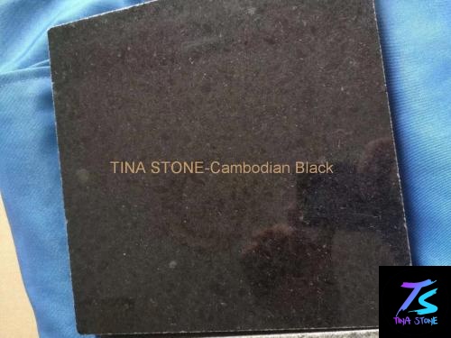 Cambodian Black  ,Granite Slabs  , Tiles Floor Wall