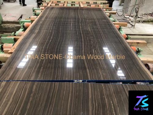 Obama Wood ,Marble  Slabs  , Tiles Floor Wall