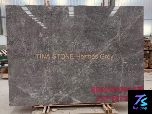 Hermes Grey  ,Marble  Slabs  , Tiles Floor Wall