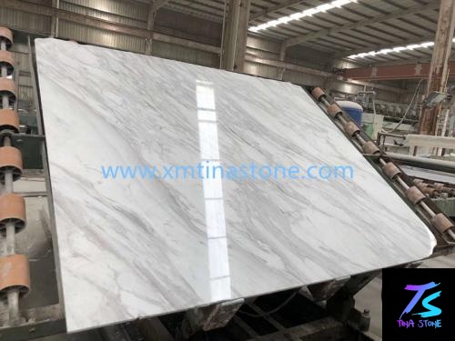 New Ariston White, Marble Slabs, Tiles Floor Wall