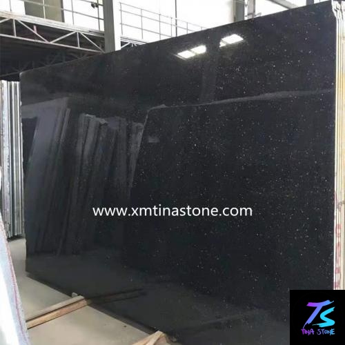 Black Galaxy, Granite Stone Slabs, Tiles Floor Wall